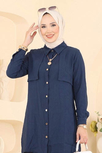 moda selvim 2 li Modal Takım 008ZMRK1203 Laci - Thumbnail