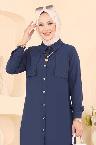 moda selvim 2 li Modal Takım 008ZMRK1203 Laci - Thumbnail