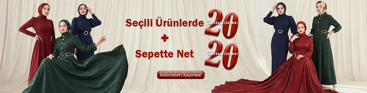 %20 + %20 Sepette İndirim