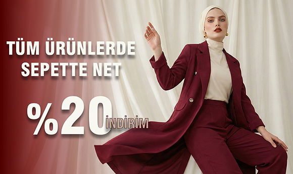 Sepette %20 İndirimi Keşfet