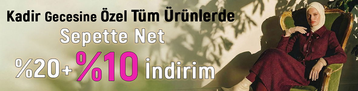 Tüm Ürünlerde %20+%10 İndirim Başladı