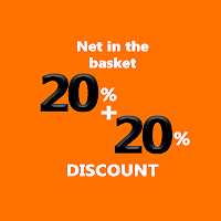 net %20 discout in cart