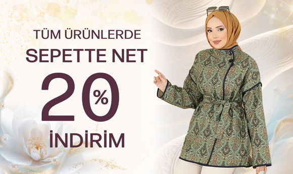 Sepette %20 İndirimi Keşfet