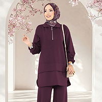 2025 Modaselvim Tesettür Giyim Yeni Sezon Kombin elbiseler hazır takımlar