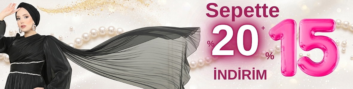 Tüm Ürünlerde %20+%15 İndirim Başladı