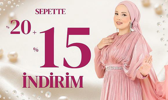 Sepette %20+%15 İndirimi Keşfet