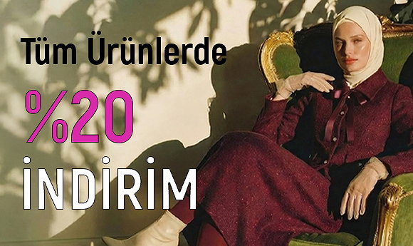 Tüm Ürünlerde %20 İndirimi Keşfet