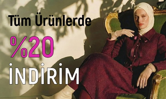 Tüm Ürünlerde %20 İndirimi Keşfet