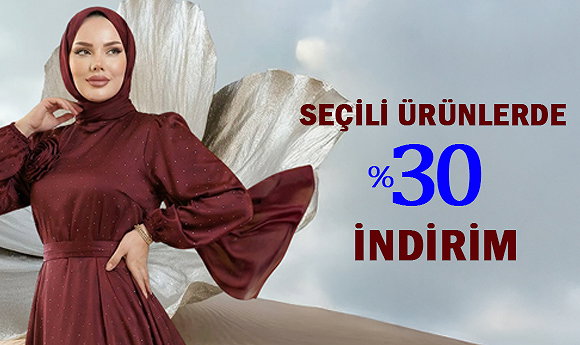Sepette Net %30 İndirim