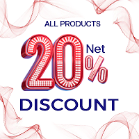 net %20 discout in cart