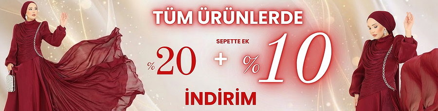 Tüm Ürünlerde %20+%10 İndirim