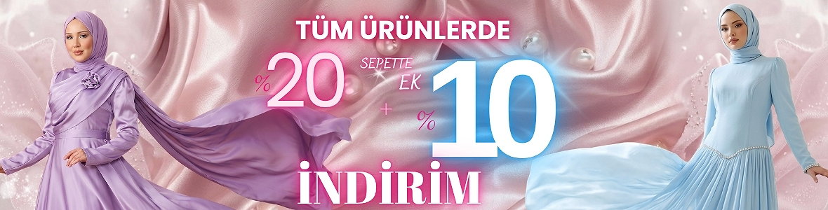 Tüm Ürünlerde %20+%10 İndirim Başladı