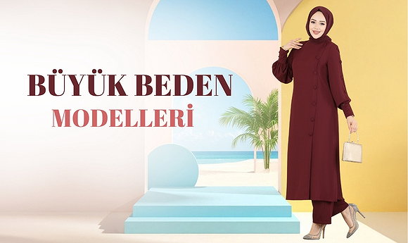 Modaselvim Yeni Sezon Büyük Beden Modelleri