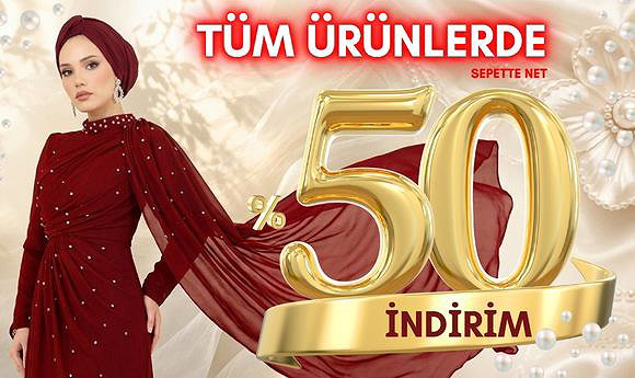 Sepette %50 İndirimi Keşfet