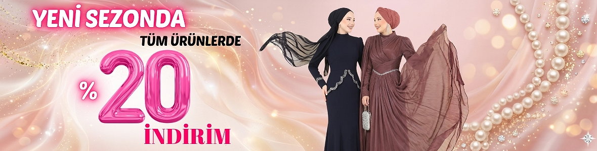 Tüm Ürünlerde %20 İndirim Başladı