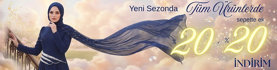 Tüm Ürünlerde %20+%20 İndirim