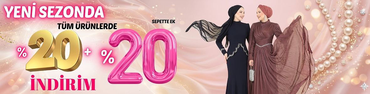 Tüm Ürünlerde %20+%20 İndirim Başladı