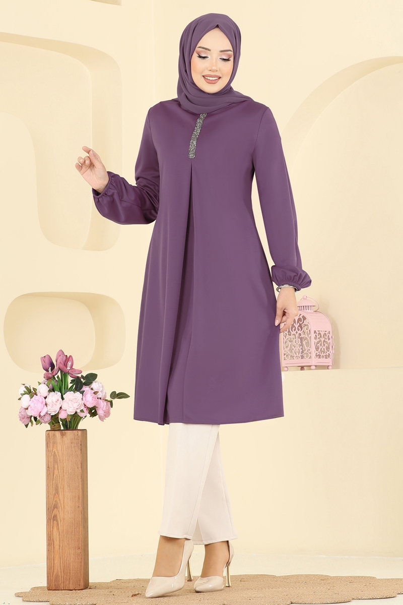 A Pileli Mira Tunik ASM2835 Lila