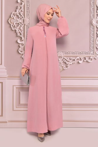 MRV A.S.M. - A Pleated Aerobin Dress ASM2574-M Powder