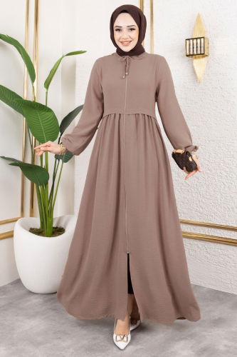 MRV B.G.S. - عباءة بيج 0034BGS895-M