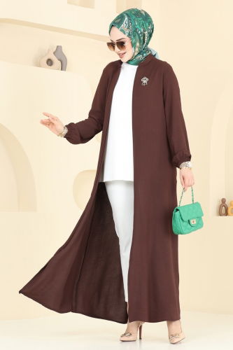 M.R. - Abaya 003MR1078 Brown