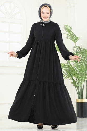 B.G.S. - Abaya 0040BG354 Black