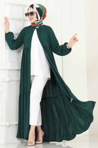 B.G.S. - Abaya 0040BG354 Emerald