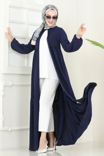 B.G.S. - Abaya 0040BG354 Navy Blue