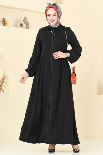 B.G.S. - عباءة أسود 0046BG354