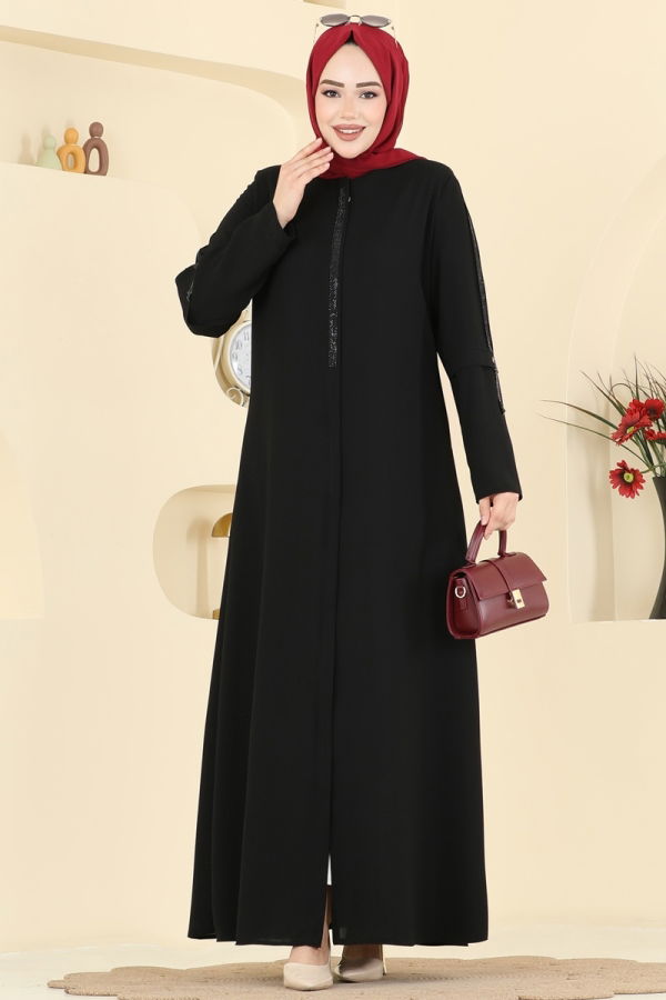 Modaselvim Abaya Abaya 0502ORG1169 Black