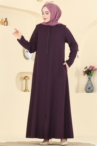 O.R.G. - Abaya 0502ORG1169 Damson