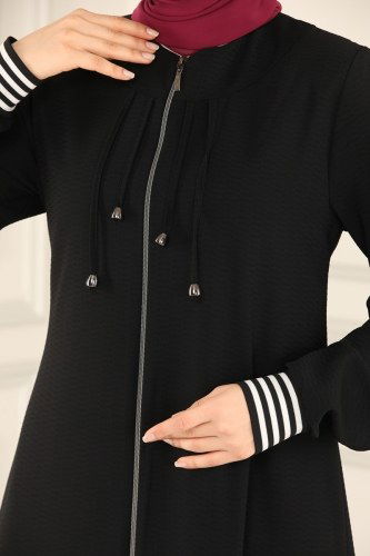 moda selvim 066PD194 اسود فراجه - Thumbnail