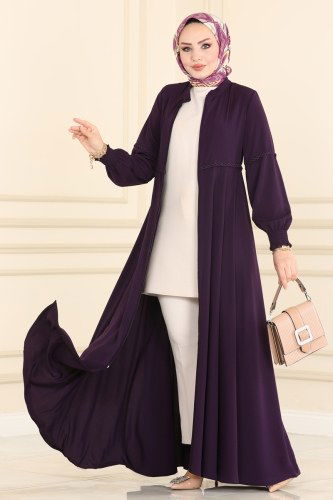 moda selvim 069PD194 بنفسجي فراجه - Thumbnail