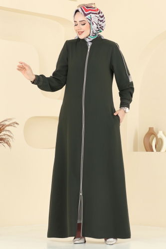 O.Z.T. - Abaya 101OZT1013 Khaki