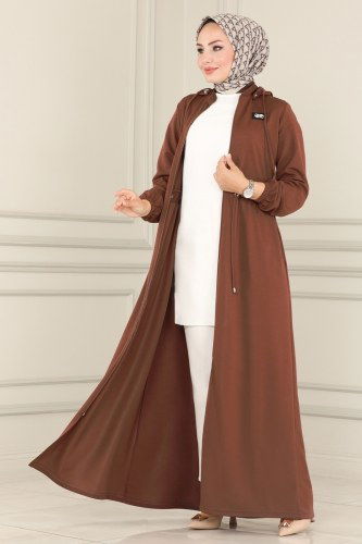 Y.N.S. - Abaya 104YNS793 Brown