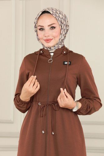 moda selvim 104YNS793 البني فراجه - Thumbnail