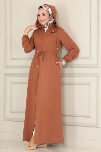 Y.N.S. - Abaya 104YNS793 Tan