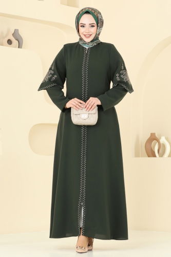 O.Z.T. - Abaya 109OZT1013 Khaki