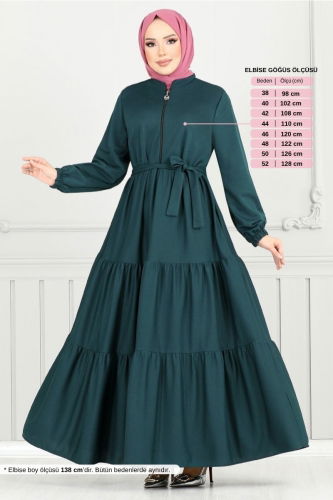 MRV D.L.B. - Abaya 1202DLB1090-M Navy Blue