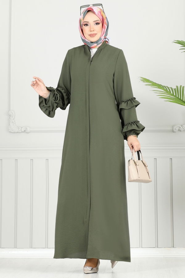 Modaselvim Abaya Abaya 1205DLB1088 Khaki