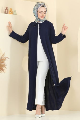 B.M.R. - Abaya 1361BM387 Navy Blue