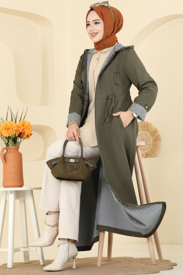 Modaselvim Abaya Abaya 1401ORG1169 Khaki