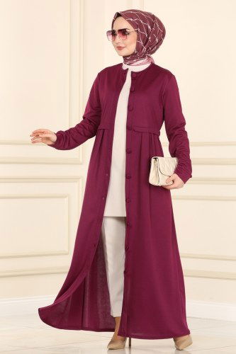 U.K.B. - Abaya 1510UKB139 Damson