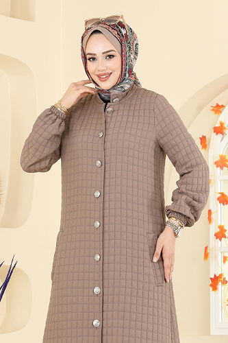 moda selvim Abaya 1981TRT545 Dark Vision - Thumbnail