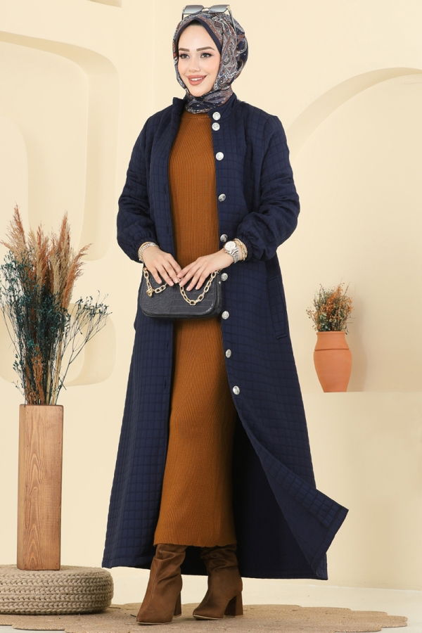 Modaselvim Abaya Abaya 1981TRT545 Navy Blue