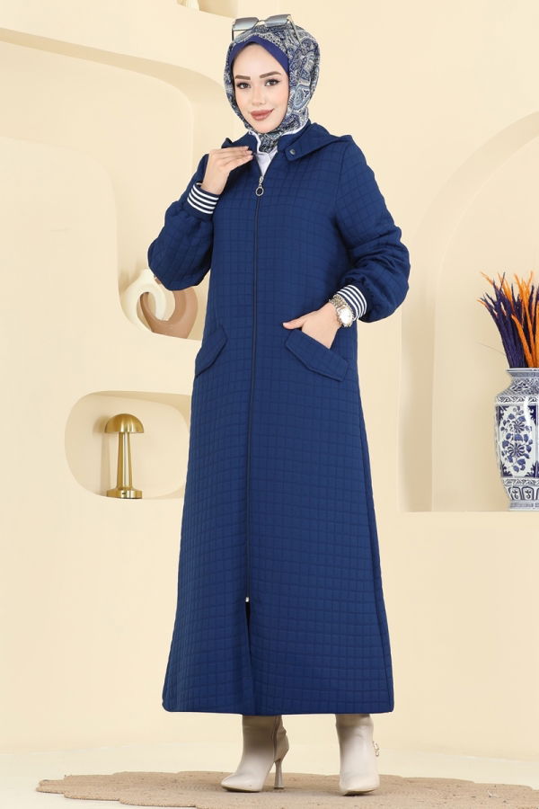 Modaselvim Abaya Abaya 199TRT545 Dark Indigo