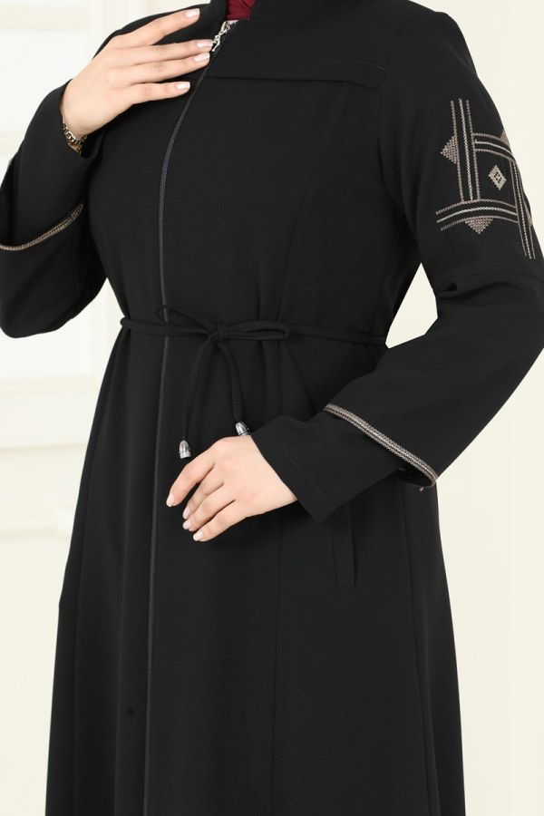 Abaya 2001OZT1013 Black - 4