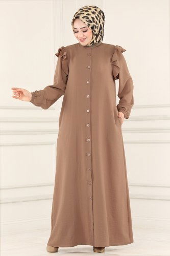 moda selvim Abaya 2006MDA386 Vision - Thumbnail