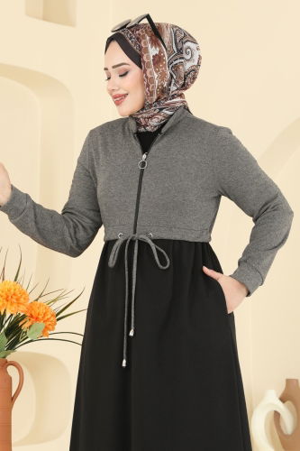 F.O.N. - Abaya 2017FON792 Vision&Black