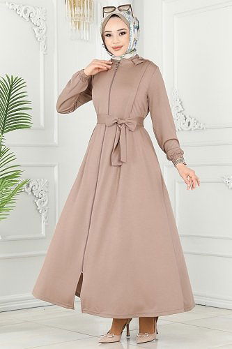 moda selvim Abaya 203YNS793 Vision - Thumbnail